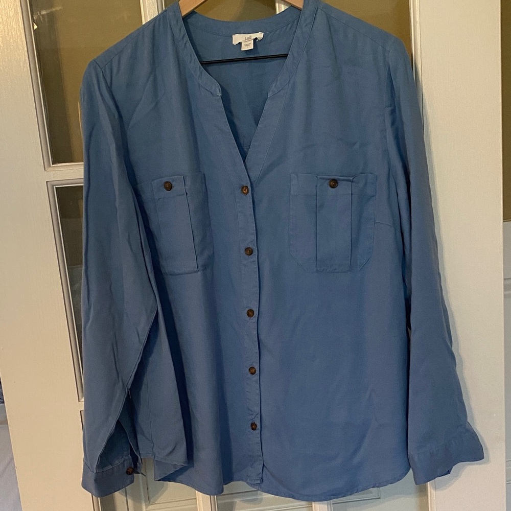 J. Jill Women's Blue Blouse